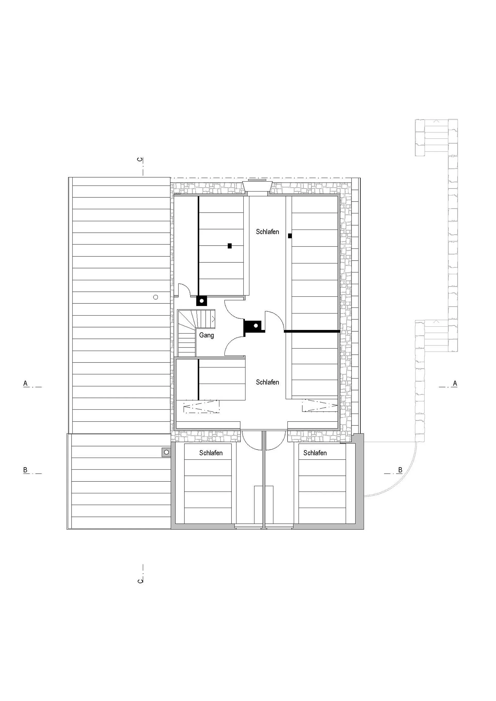 21_Umbau_SAC Medelserhütte Val Medel Curaglia_ Grundriss DG